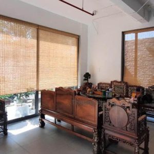 Mành tre trúc trong nhà